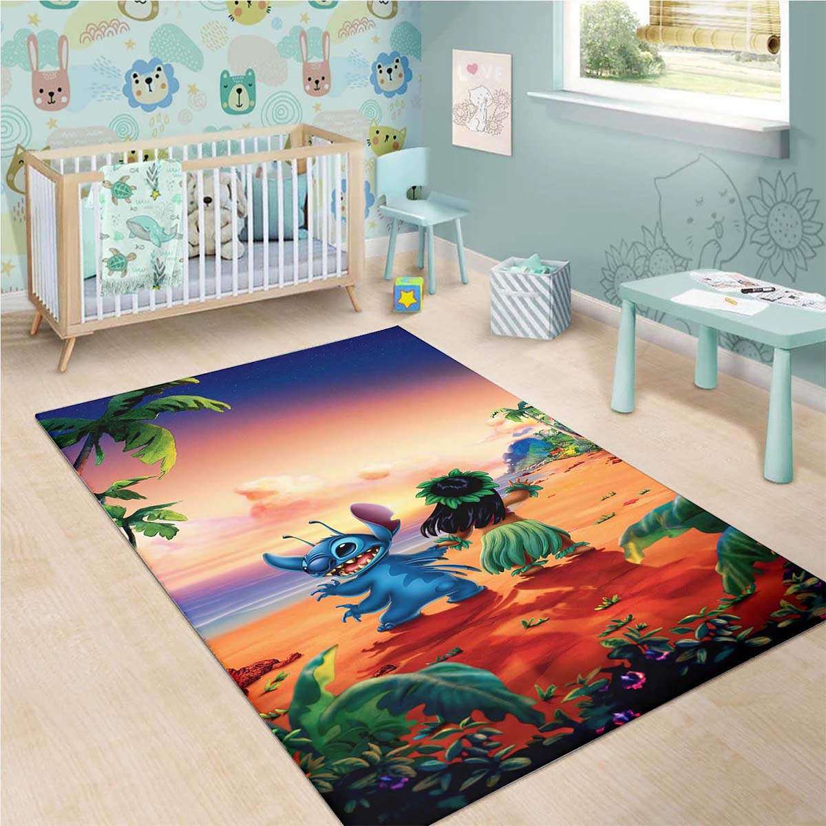 Disney Cartoon Lilo & Stitch Teppich – Bild 3