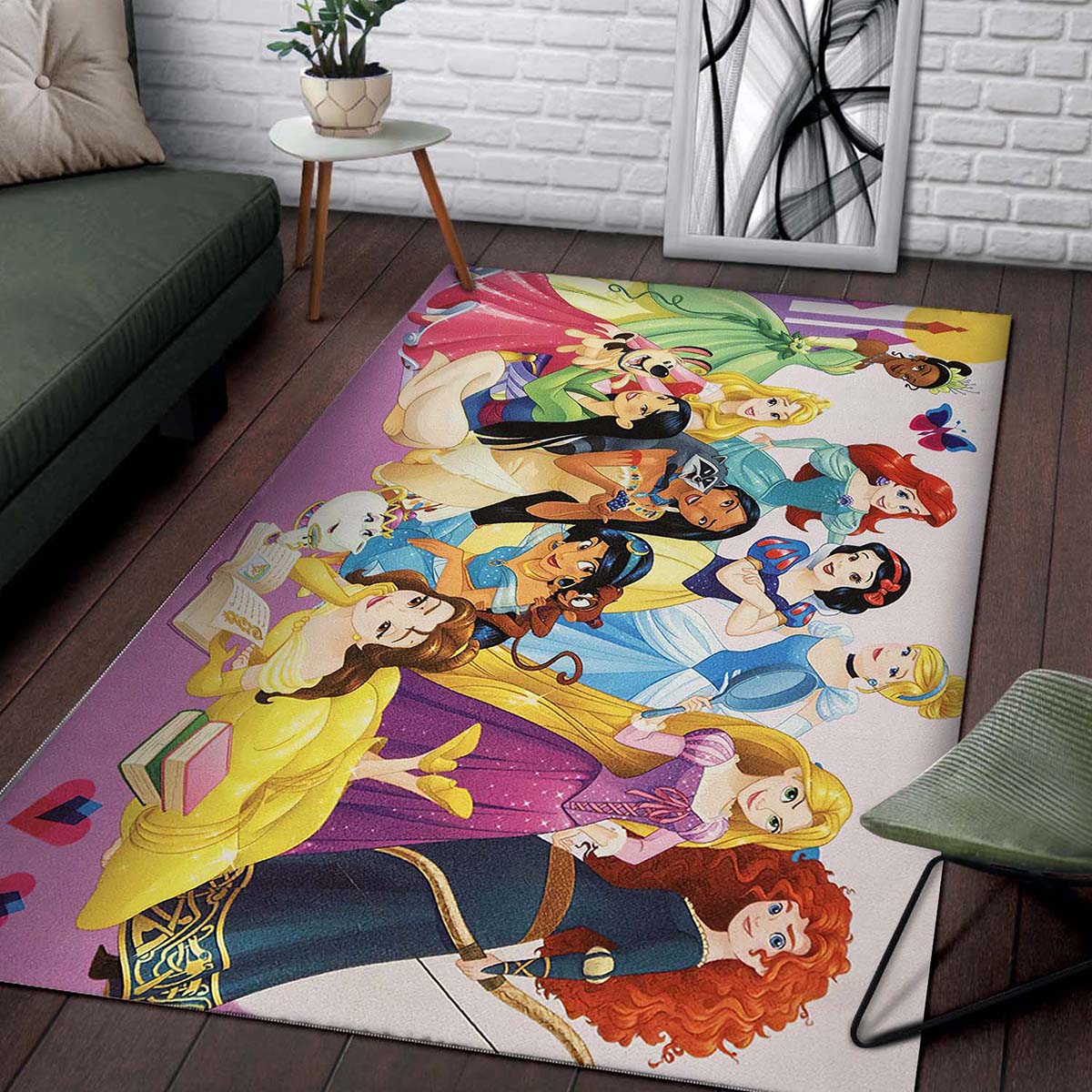 Disney Princess Family De1933 Teppich – Bild 2