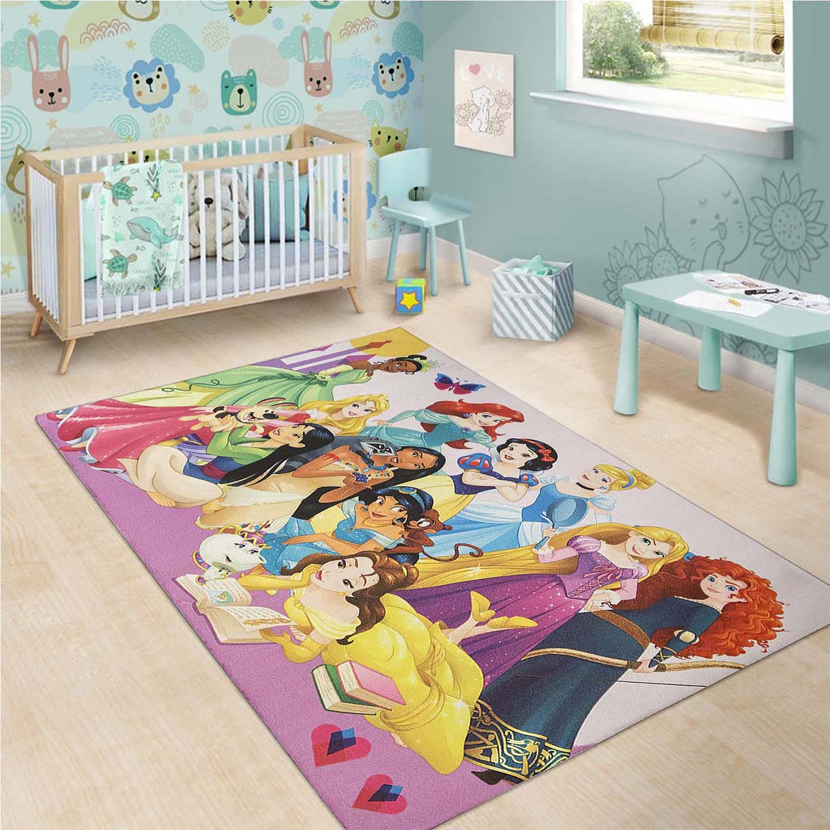 Disney Princess Family De1933 Teppich – Bild 3