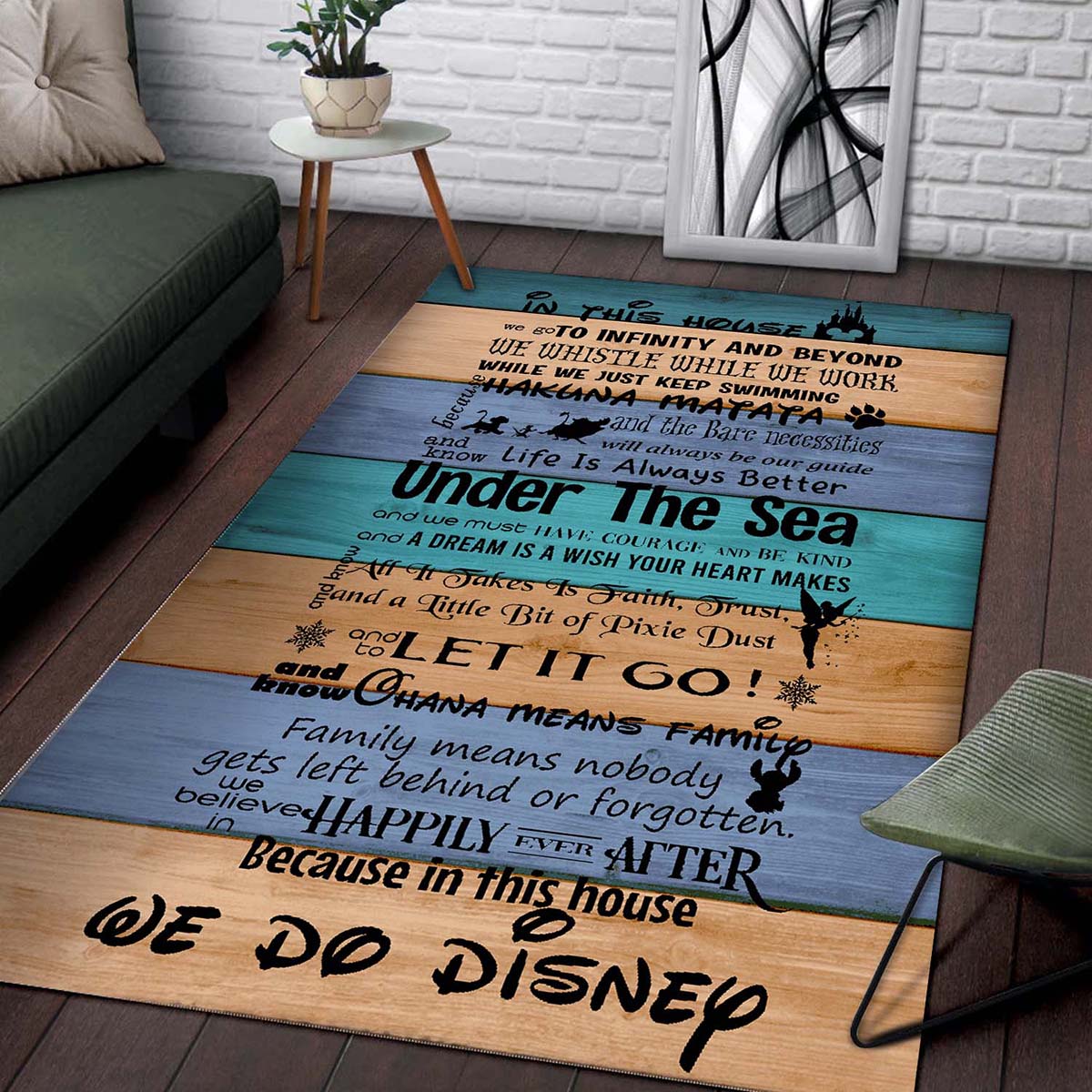 Disney Under The Sea Teppich – Bild 2