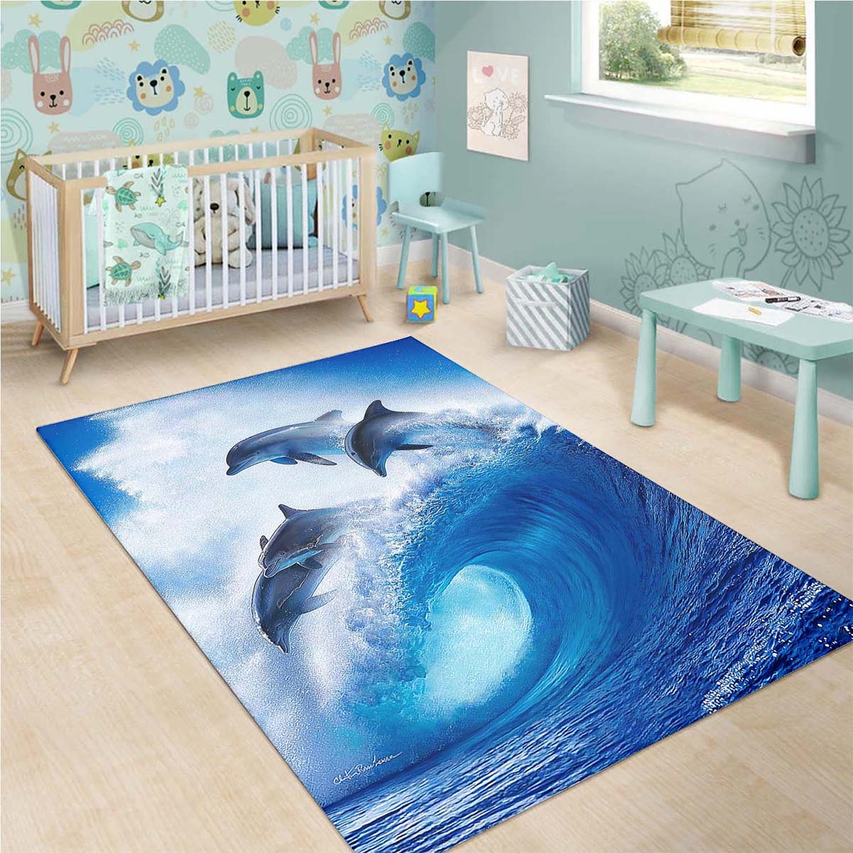 Dolphins Ht070832m Teppich – Bild 3