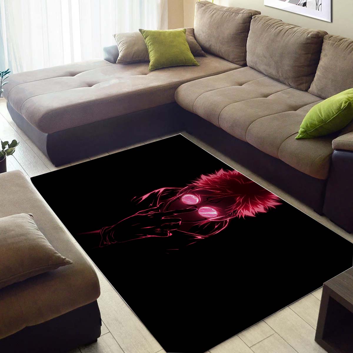 Dope Sukuna Pink Teppich – Bild 3
