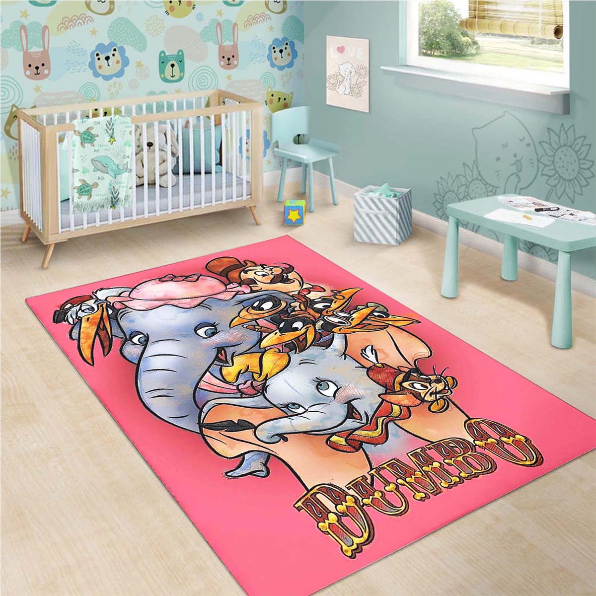 Dumbo And Friend Teppich – Bild 3