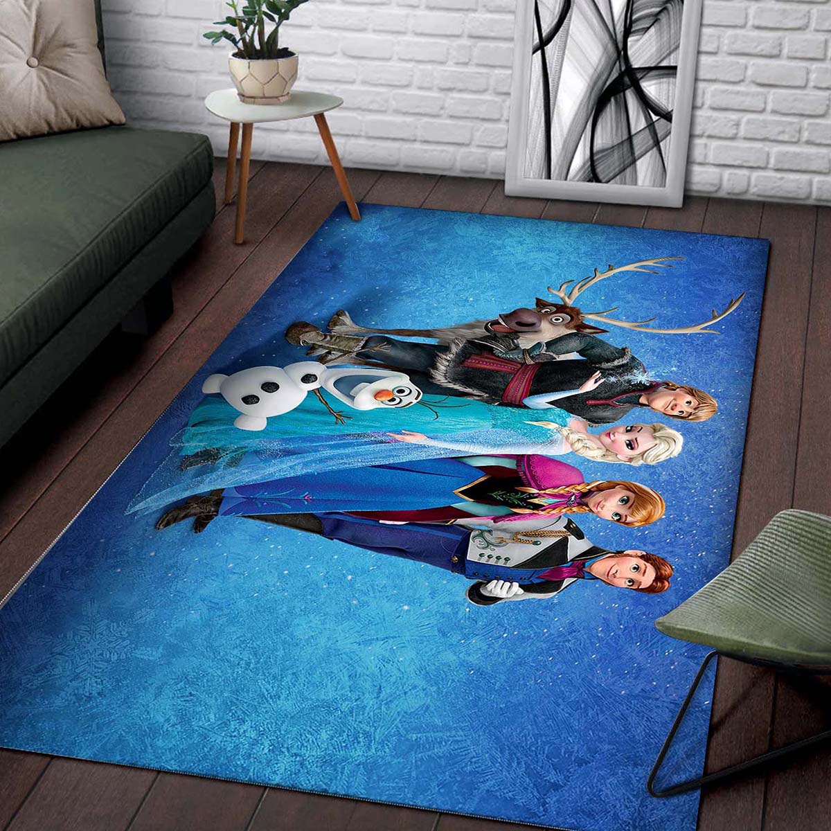 Elsa & Anna Disney Princess 19122410 Teppich – Bild 2