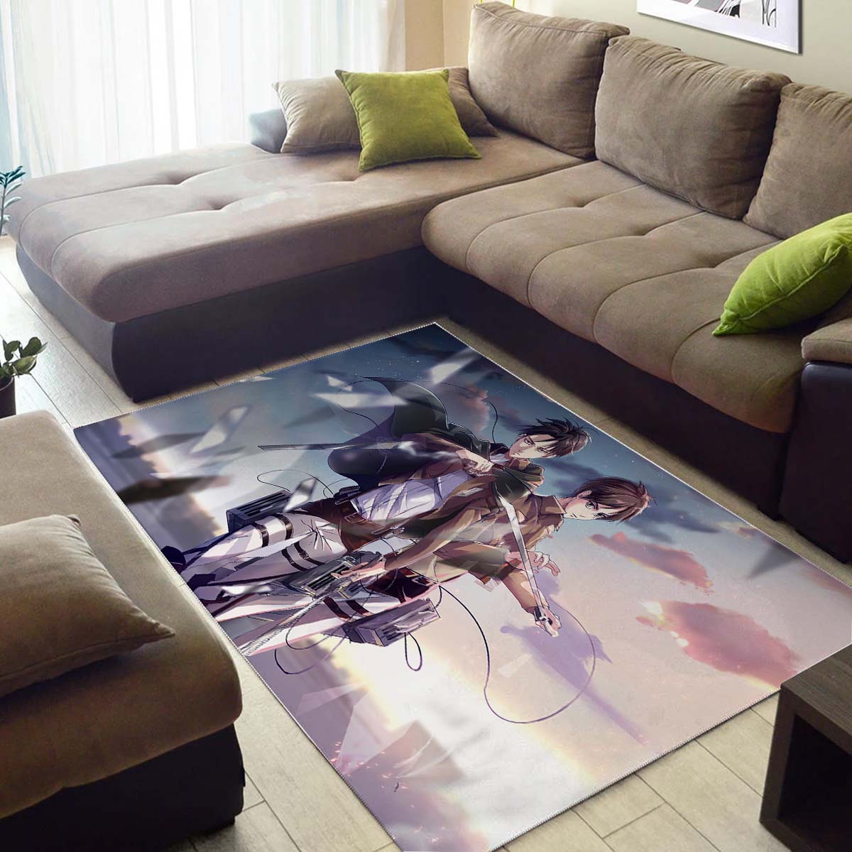 Eren Yeager Levi Teppich – Bild 3