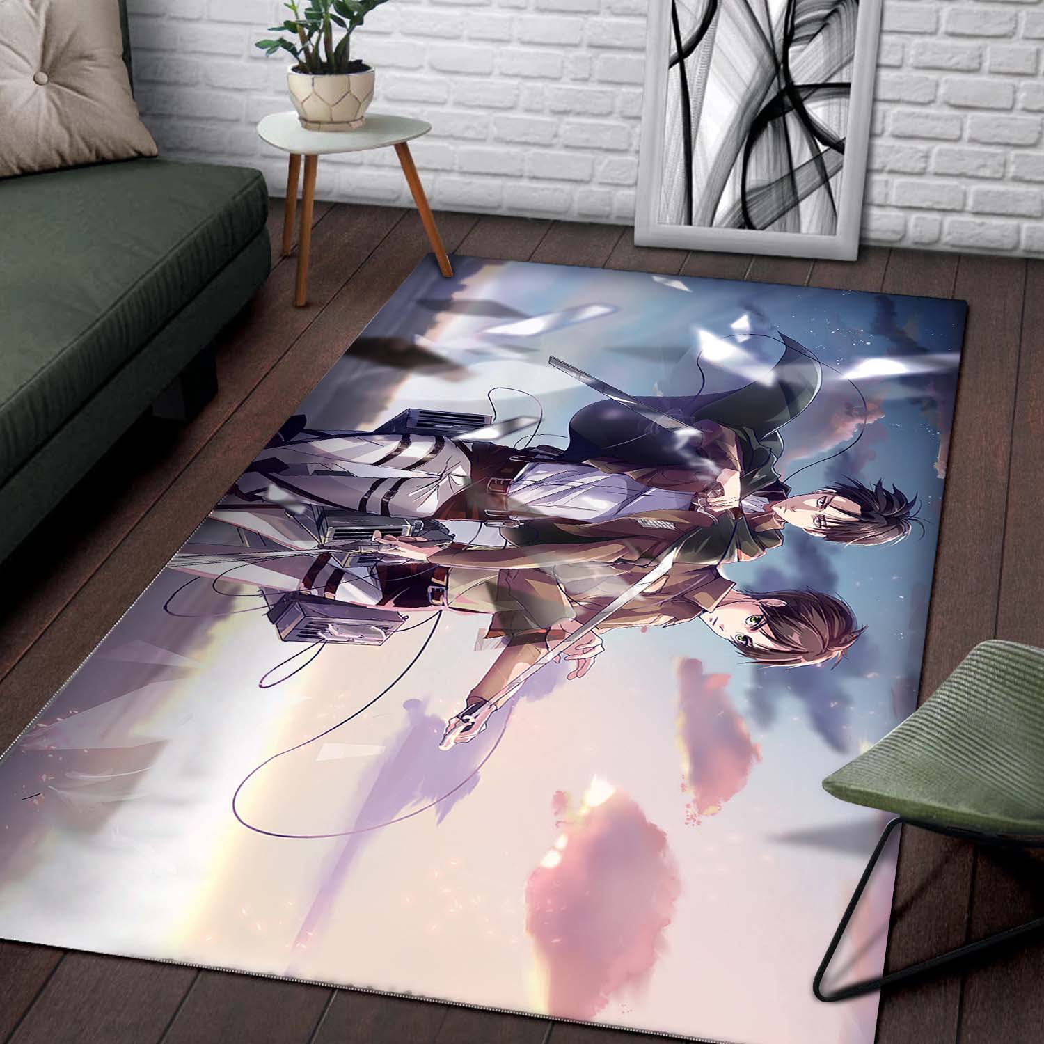 Eren Yeager Levi Teppich – Bild 2