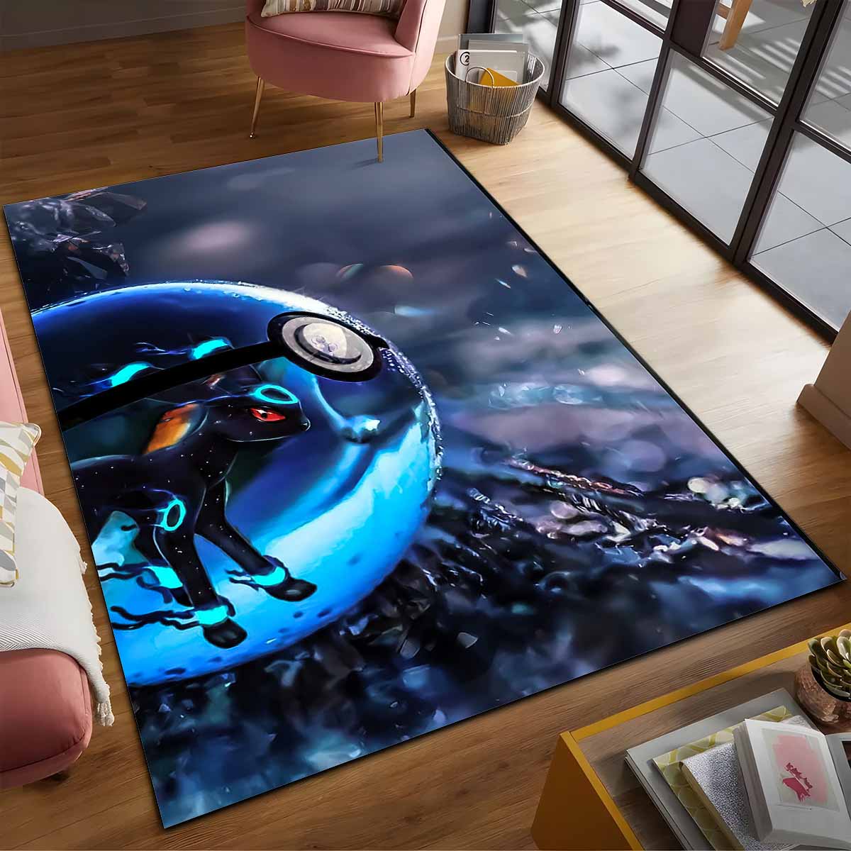 Evoli Pokeball Entwicklung 2 Teppich – Bild 2