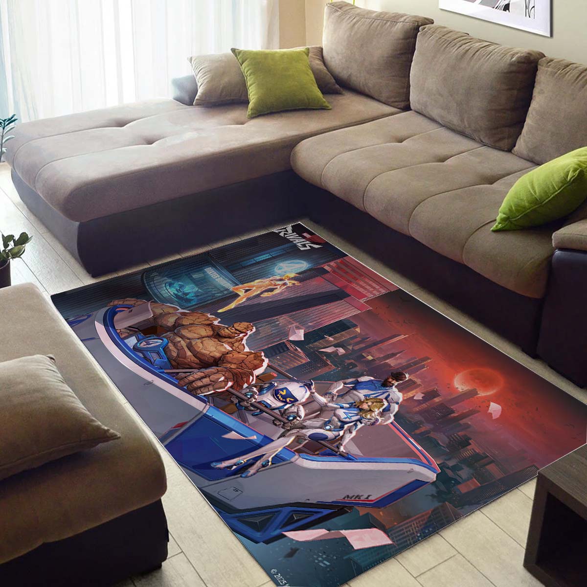 Fantastic Four Teppich – Bild 3