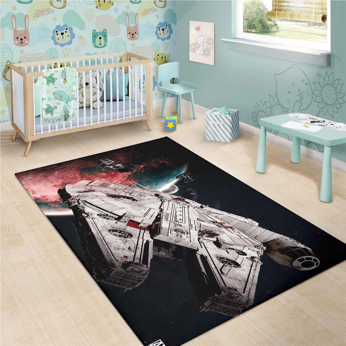 Faucon Millenium Star Wars 1 Teppich – Bild 3