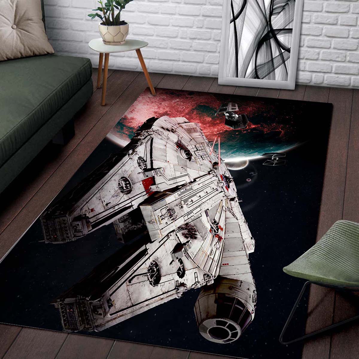 Faucon Millenium Star Wars 1 Teppich – Bild 2