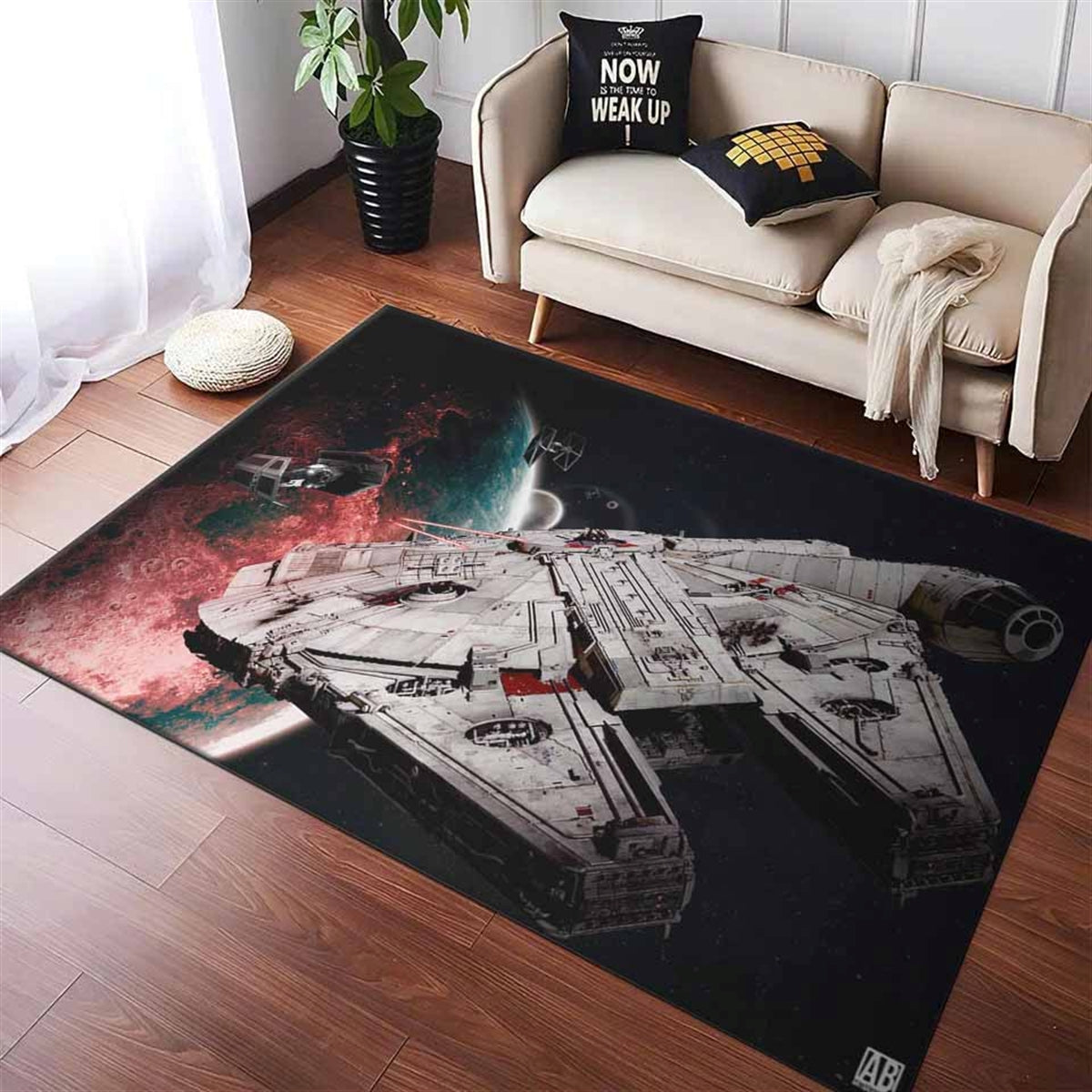 Faucon Millenium Star Wars 1 Teppich