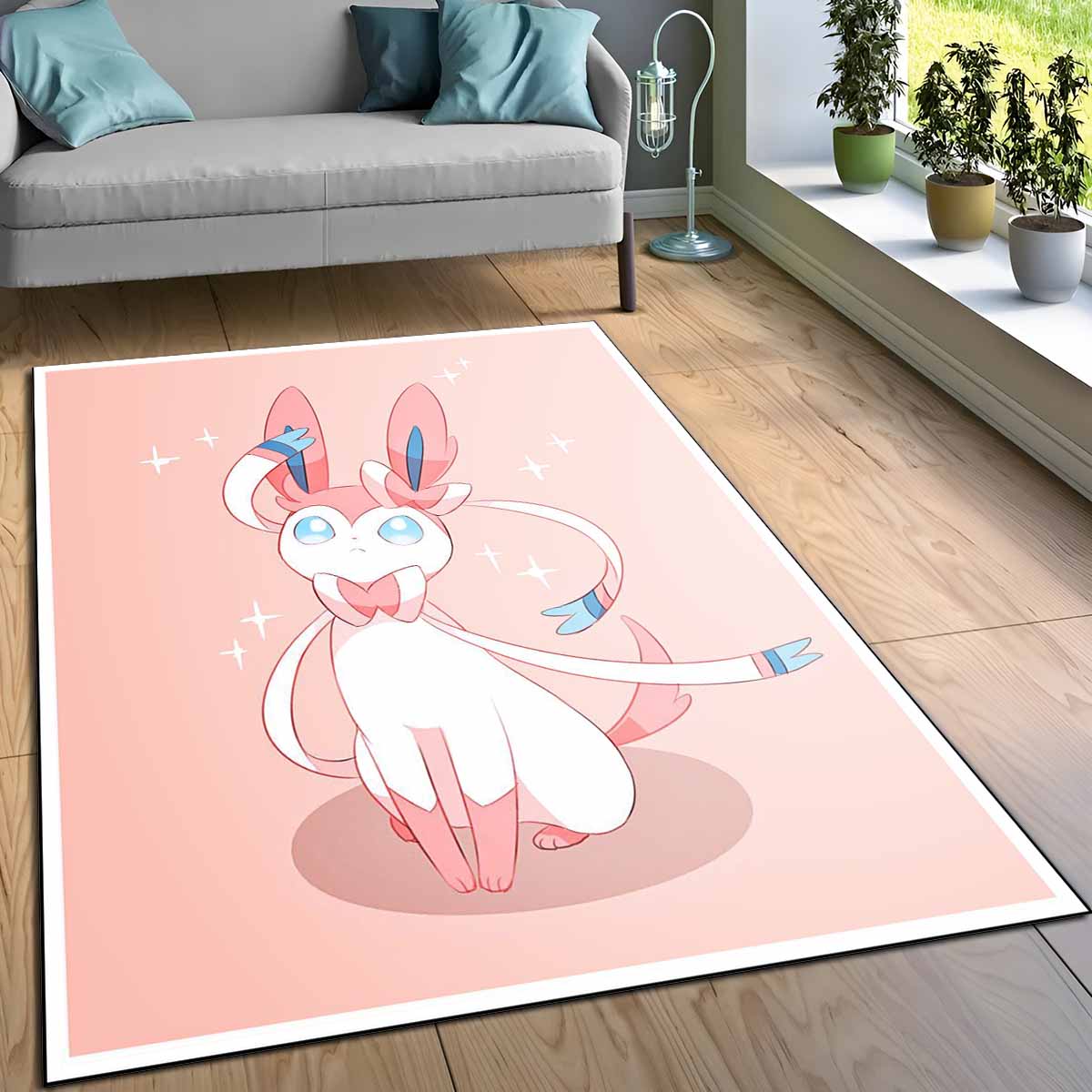Feelinara Pokmon Sylveon Pokemon 2 Teppich – Bild 3