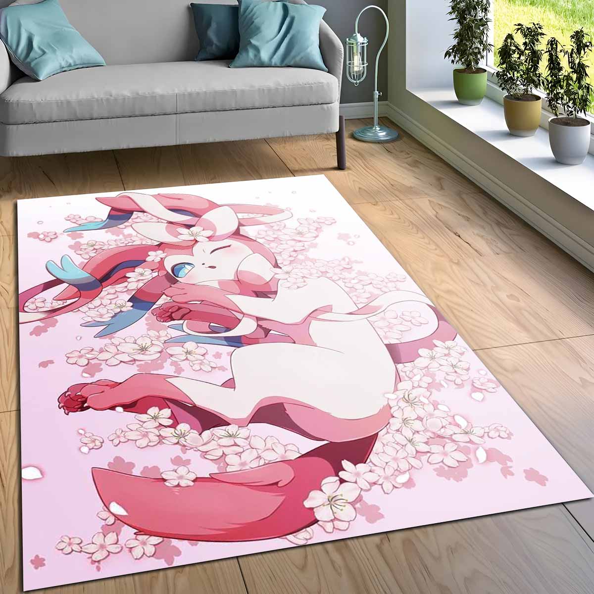 Feelinara Pokmon Sylveon Pokemon 3 Teppich – Bild 3