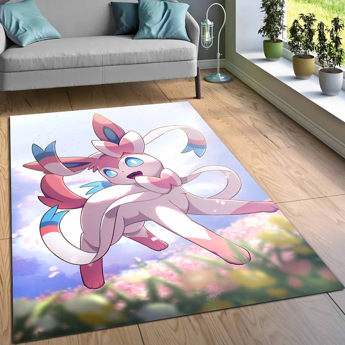Feelinara Pokmon Sylveon Pokemon 4 Teppich – Bild 3