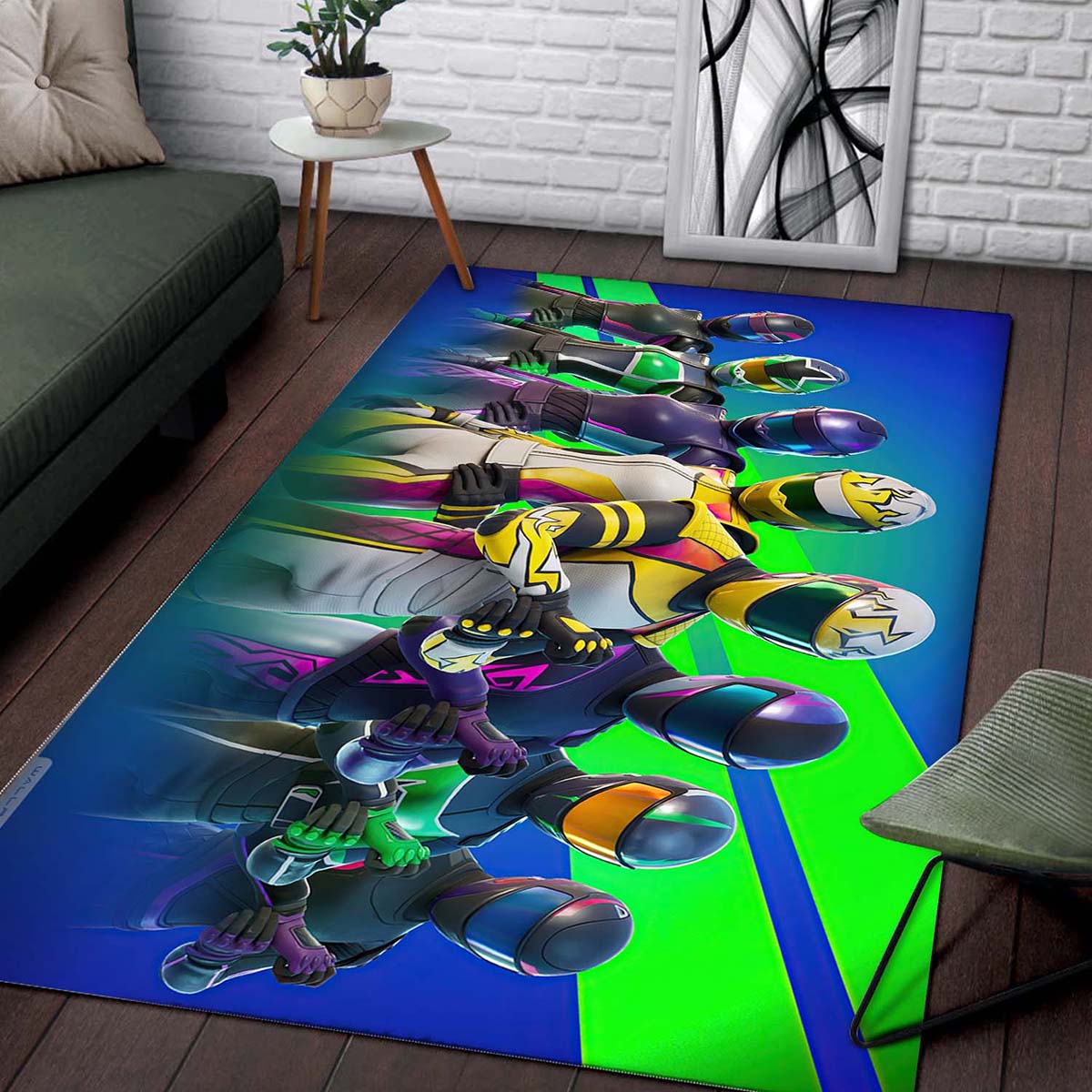 Fortnite Battle Royale Game Road Crew Set Teppich – Bild 2