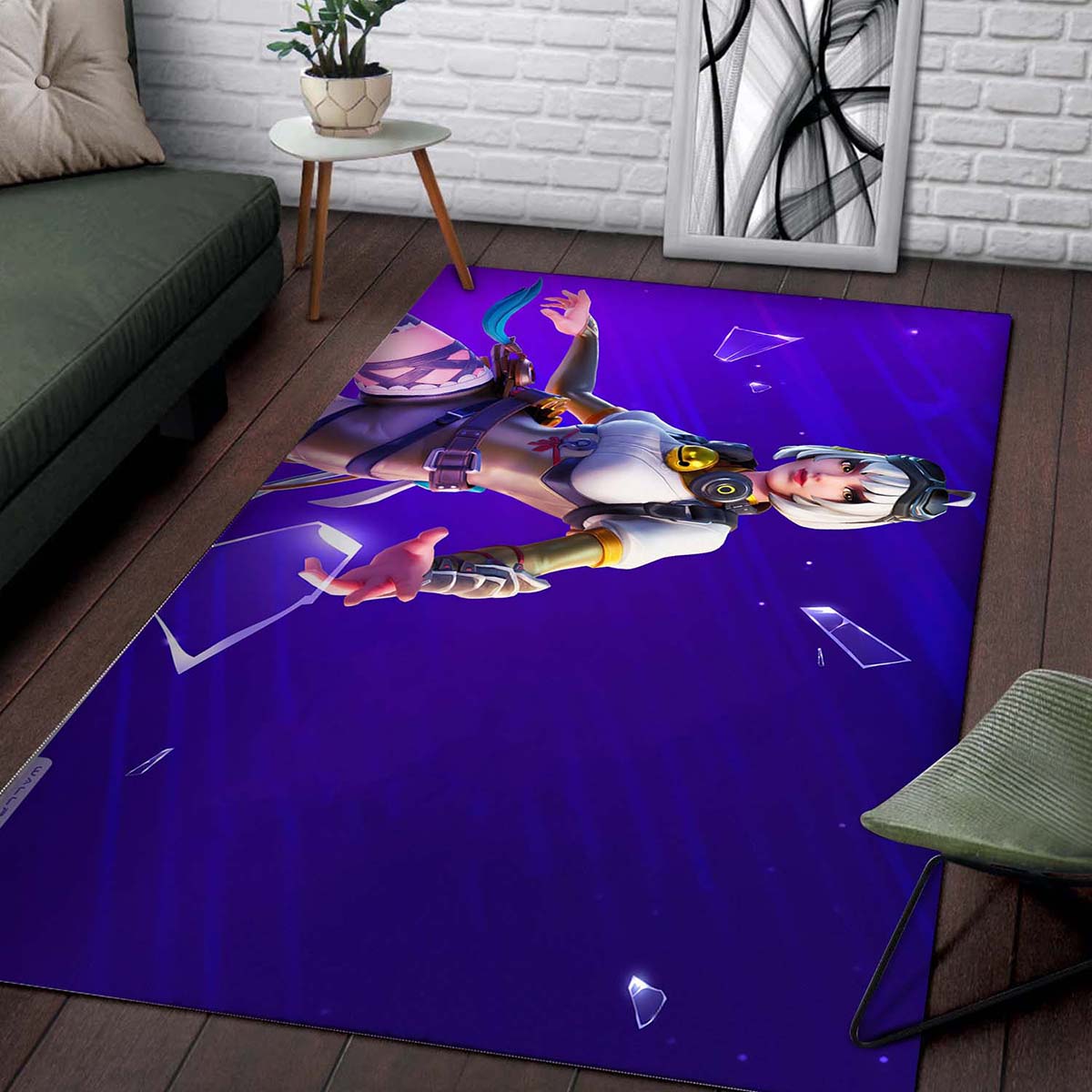 Fortnite Game Razor Skin Outfit Teppich – Bild 2