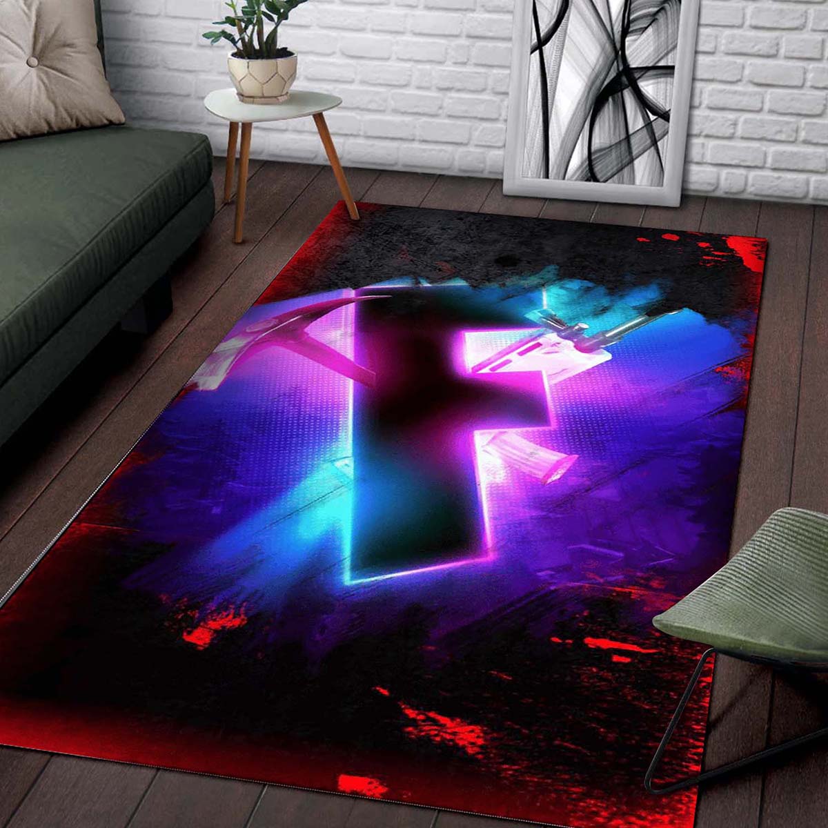 Fortnite Game Room Teppich – Bild 2