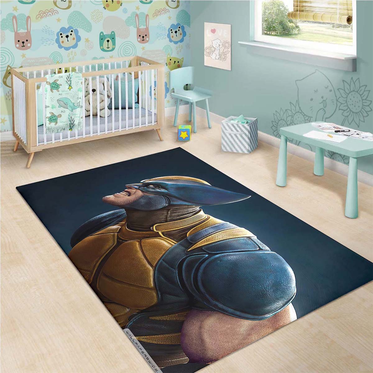 Fortnite Game Wolverine Skin Outfit Teppich – Bild 3