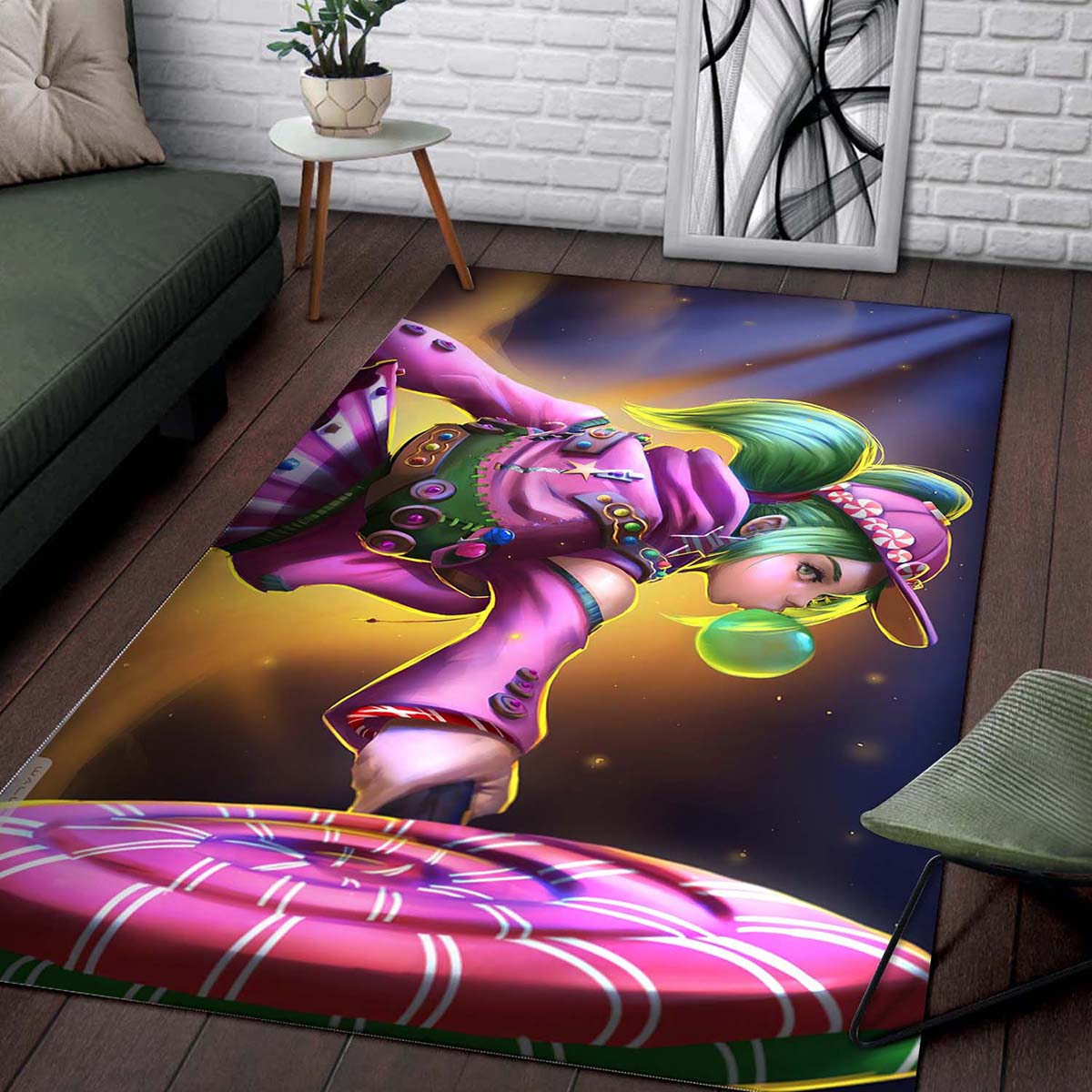 Fortnite Game Zoey Skin Outfit Teppich – Bild 2