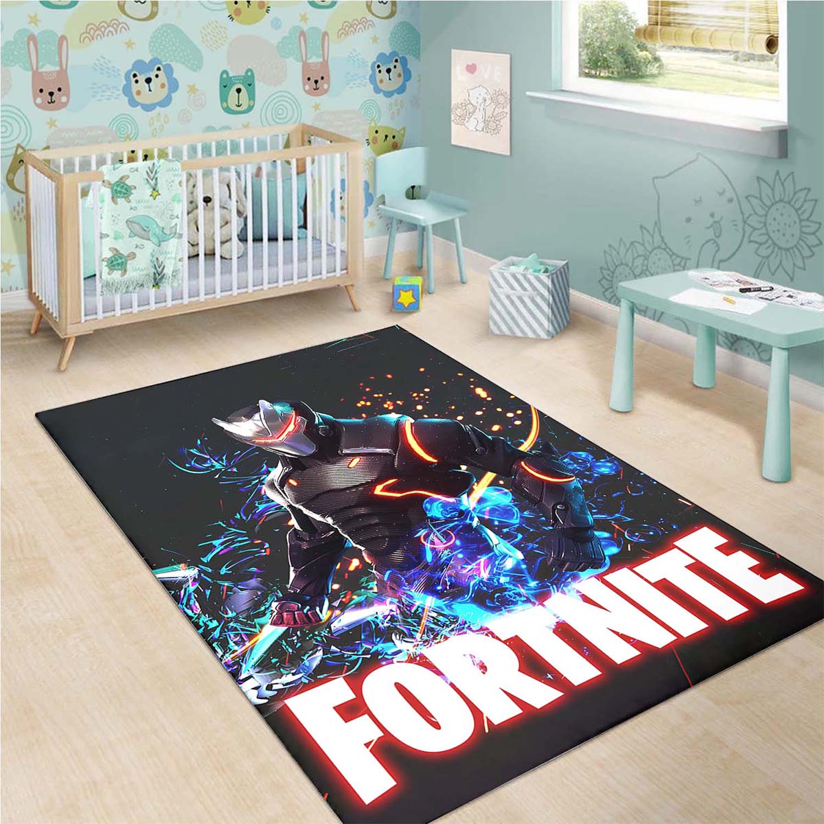 Fortnite Gaming Floor Decor Fn03 Teppich – Bild 3