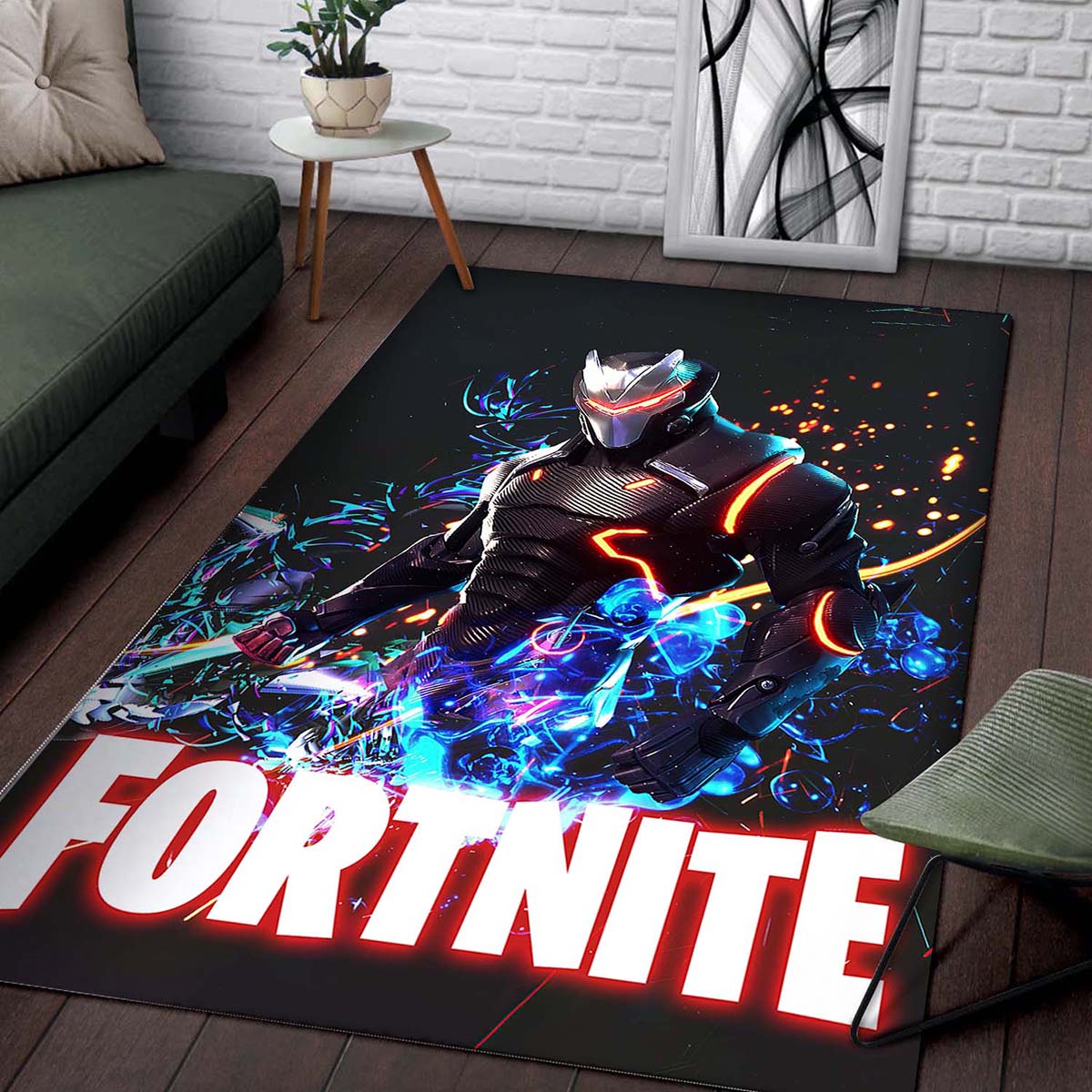 Fortnite Gaming Floor Decor Fn03 Teppich – Bild 2