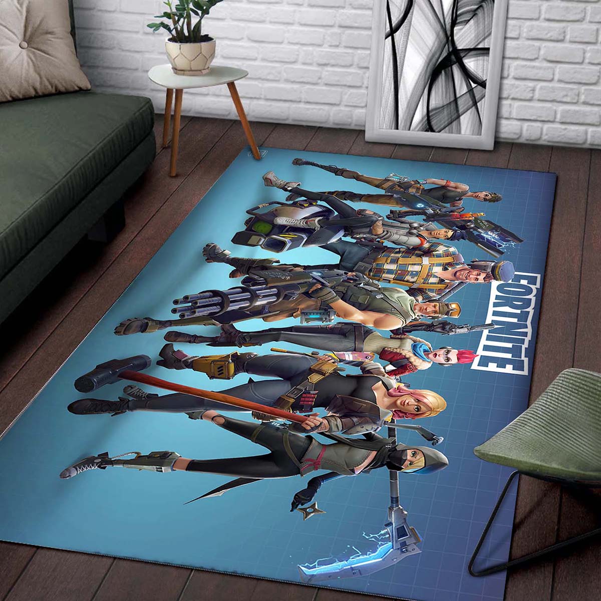 Fortnite Video Game Wohnzimmer Dekor 190926 Teppich – Bild 2