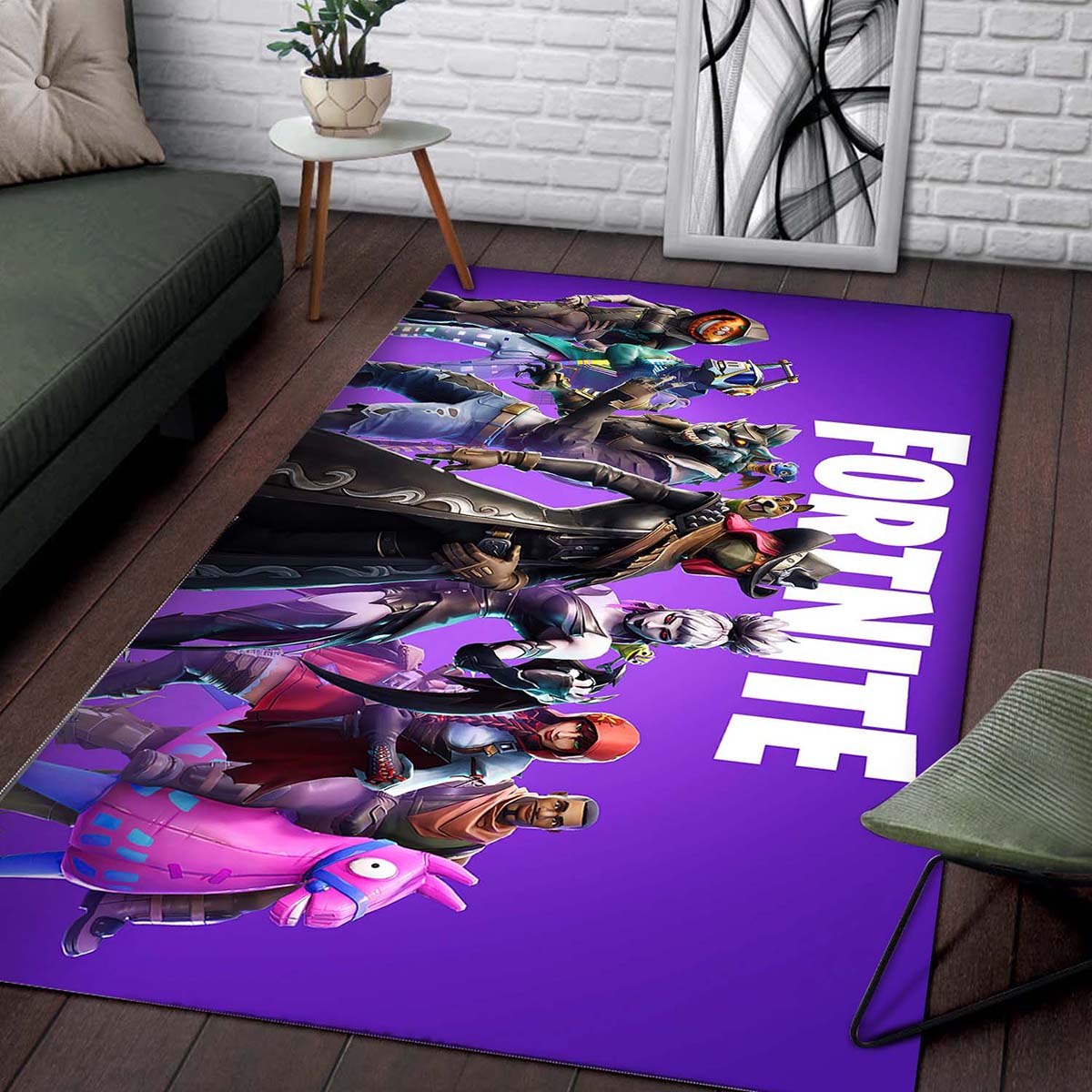 Fortnite Wohnzimmer Dekor F2510 Teppich – Bild 2