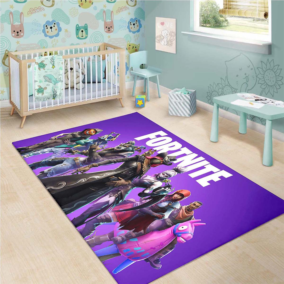 Fortnite Wohnzimmer Dekor F2510 Teppich – Bild 3