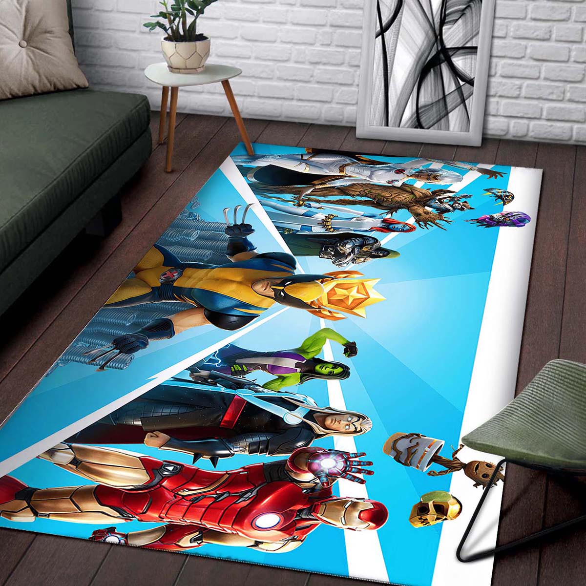 Fortnite X Marvel Fn28 Teppich – Bild 2