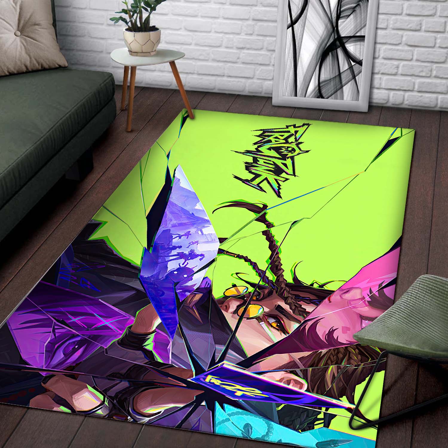Fragpunk Game Art Teppich – Bild 2