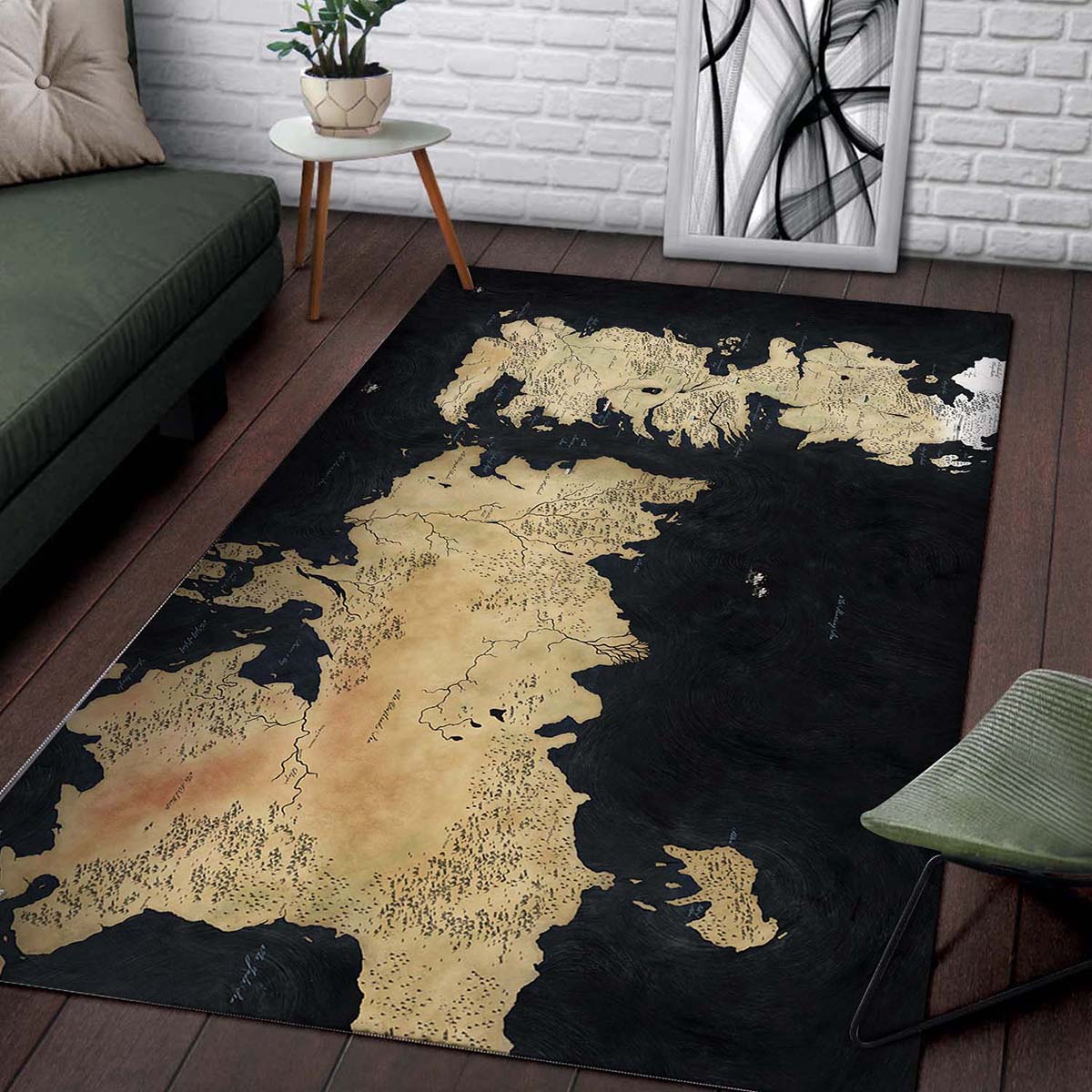 Game Of Thrones Inspired Map 2Teppich – Bild 2