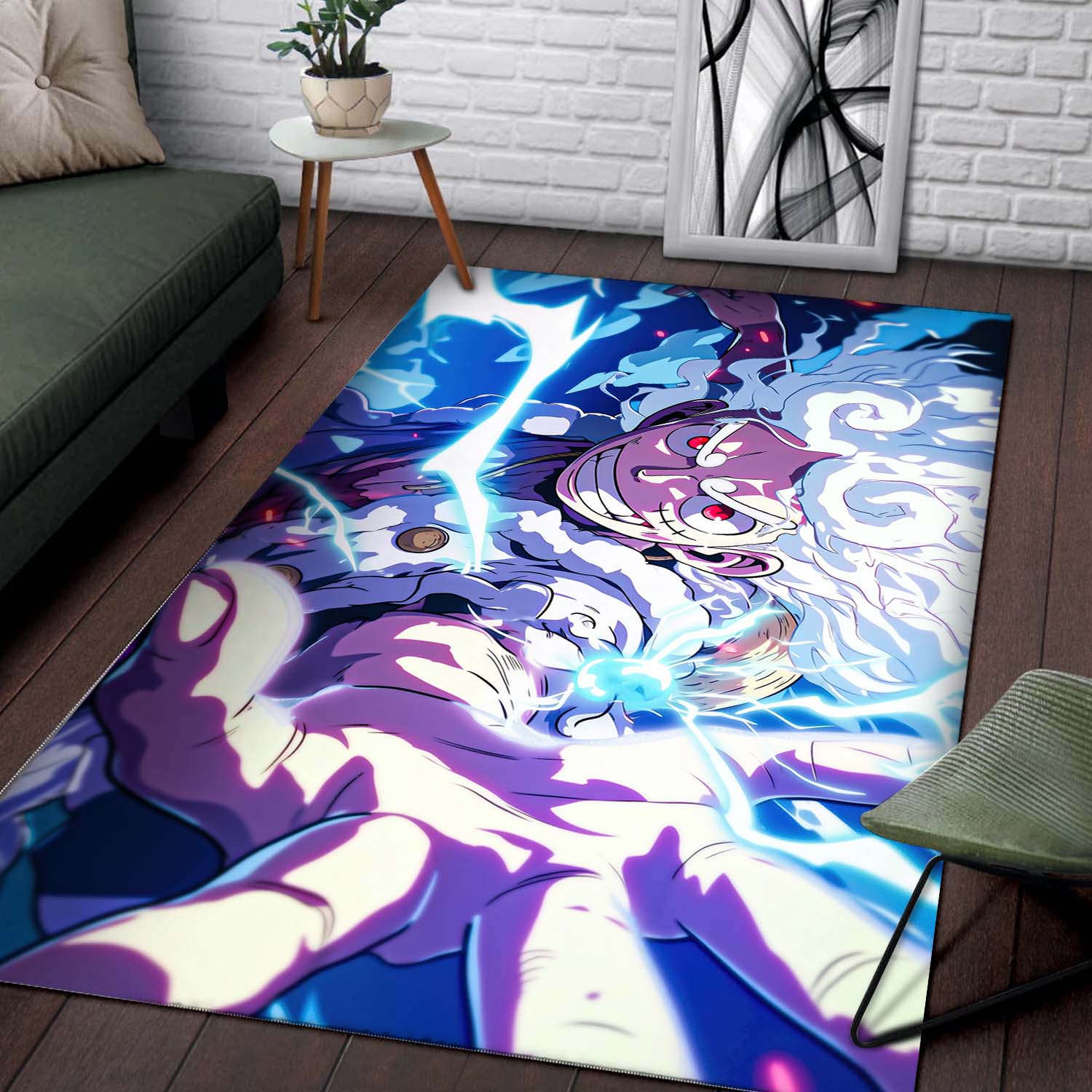 Gear 5 Luffy Artwork 5K Teppich – Bild 2