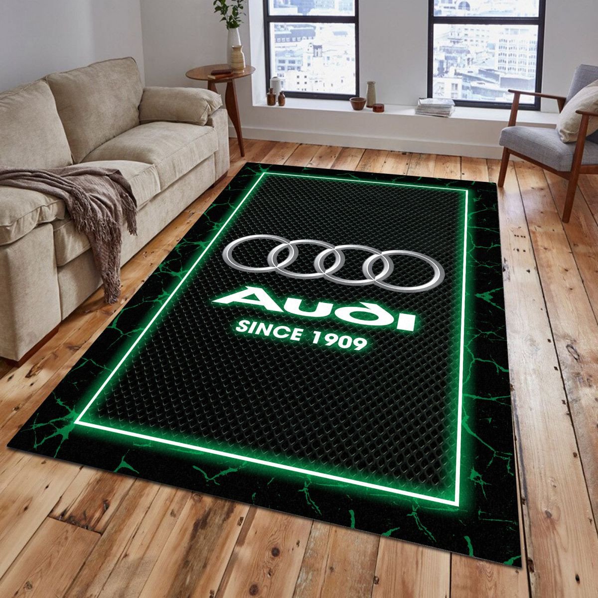 Audi 06 Teppich - Teppich mit Automotiv-Motiv