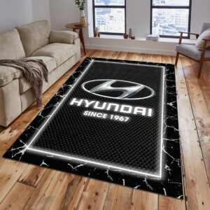 Hyundai 05 Teppich - Teppich mit Automotiv-Motiv