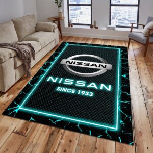 Nissan 04 Teppich - Teppich mit Automotiv-Motiv