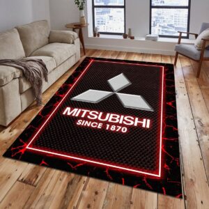 Mitsubishi Teppich - Teppich mit Automotiv-Motiv