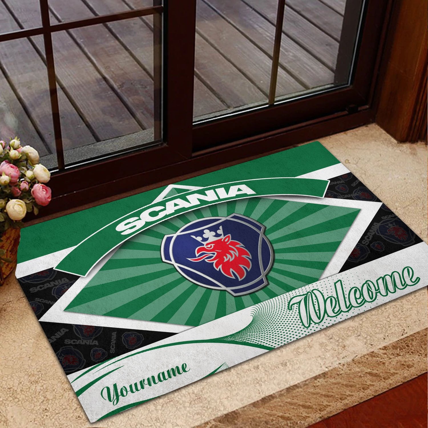 Scania 04 Teppich - Teppich mit Automotiv-Motiv