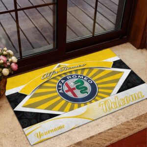 Alfa Romeo 08 Teppich - Teppich mit Automotiv-Motiv