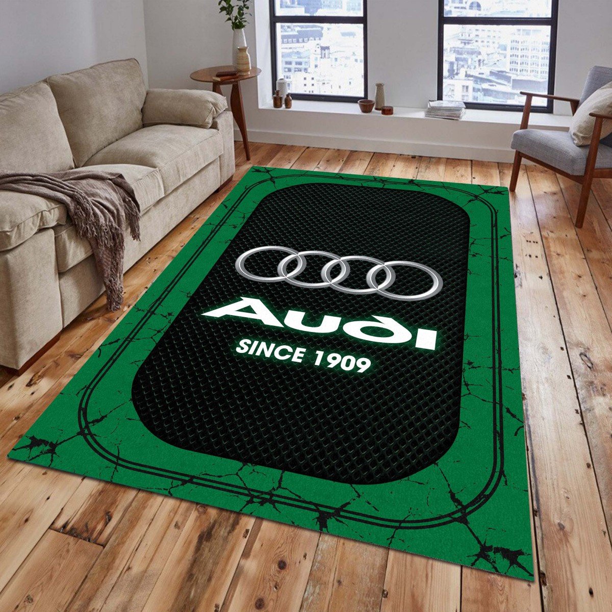 Audi 05 Teppich - Teppich mit Automotiv-Motiv