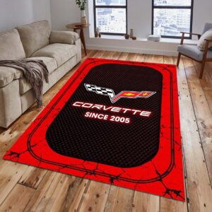 Corvette C6 Teppich - Teppich mit Automotiv-Motiv
