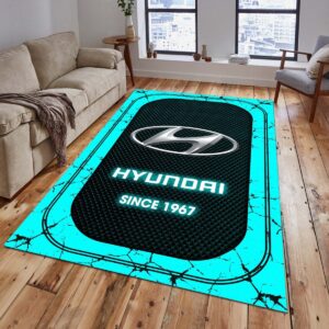Hyundai 03 Teppich - Teppich mit Automotiv-Motiv