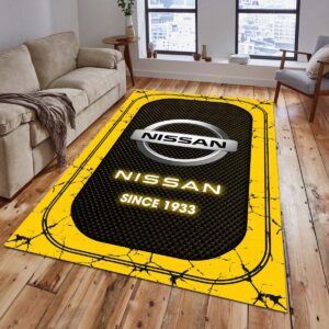 Nissan 08 Teppich - Teppich mit Automotiv-Motiv