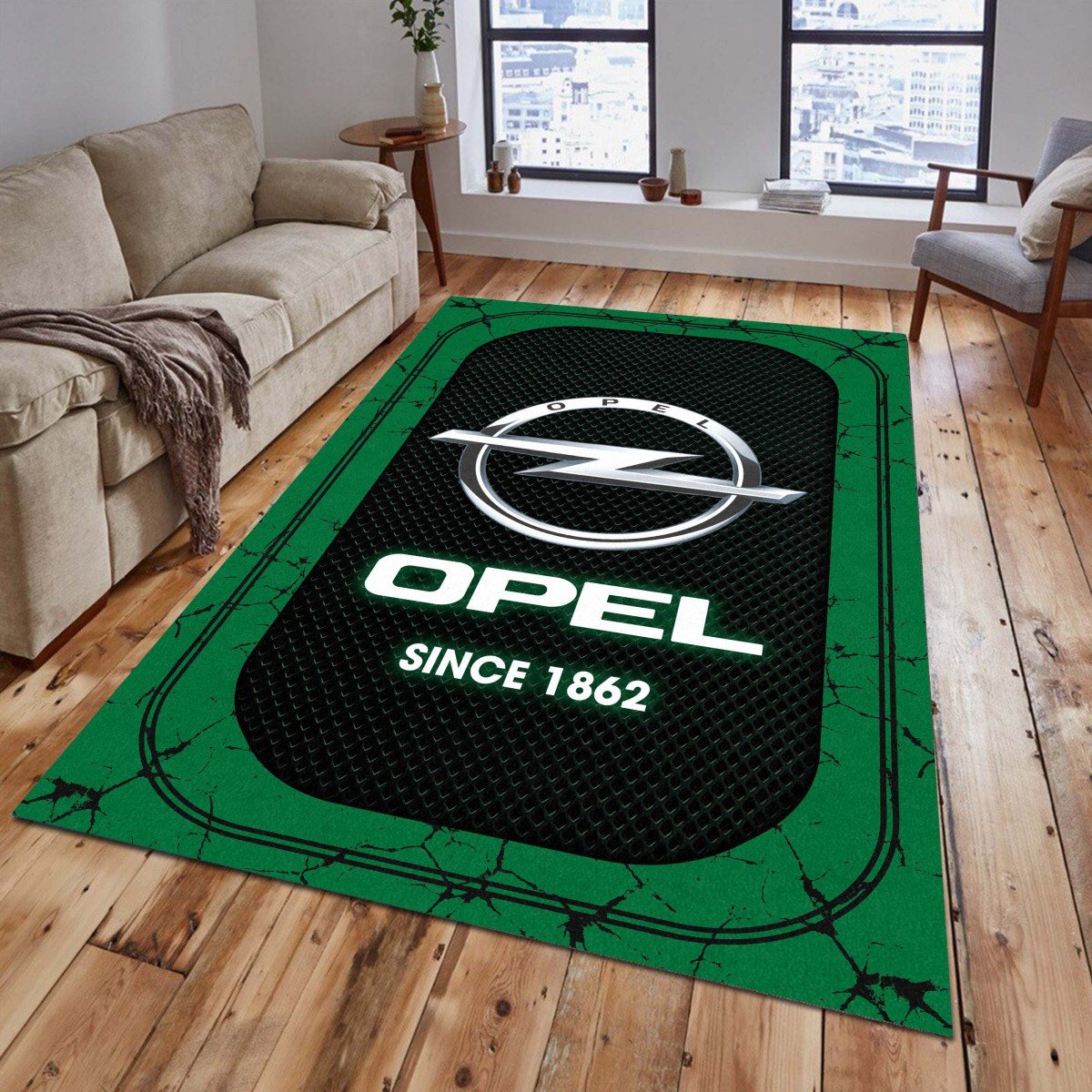 Opel 05 Teppich - Teppich mit Automotiv-Motiv