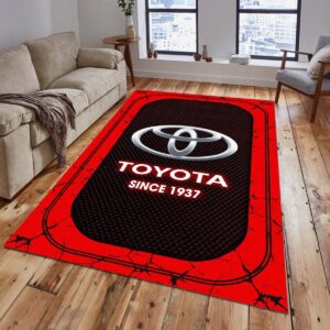 Toyota 07 Teppich - Teppich mit Automotiv-Motiv