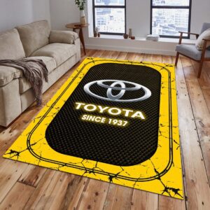 Toyota 08 Teppich - Teppich mit Automotiv-Motiv