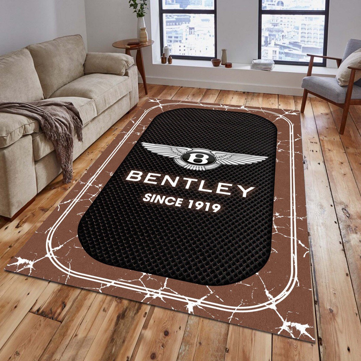Bentley 03 Teppich - Teppich mit Automotiv-Motiv