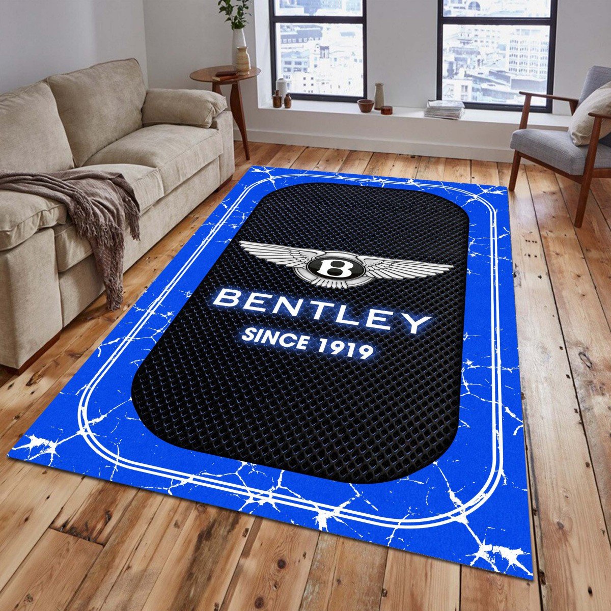 Bentley 02 Teppich - Teppich mit Automotiv-Motiv