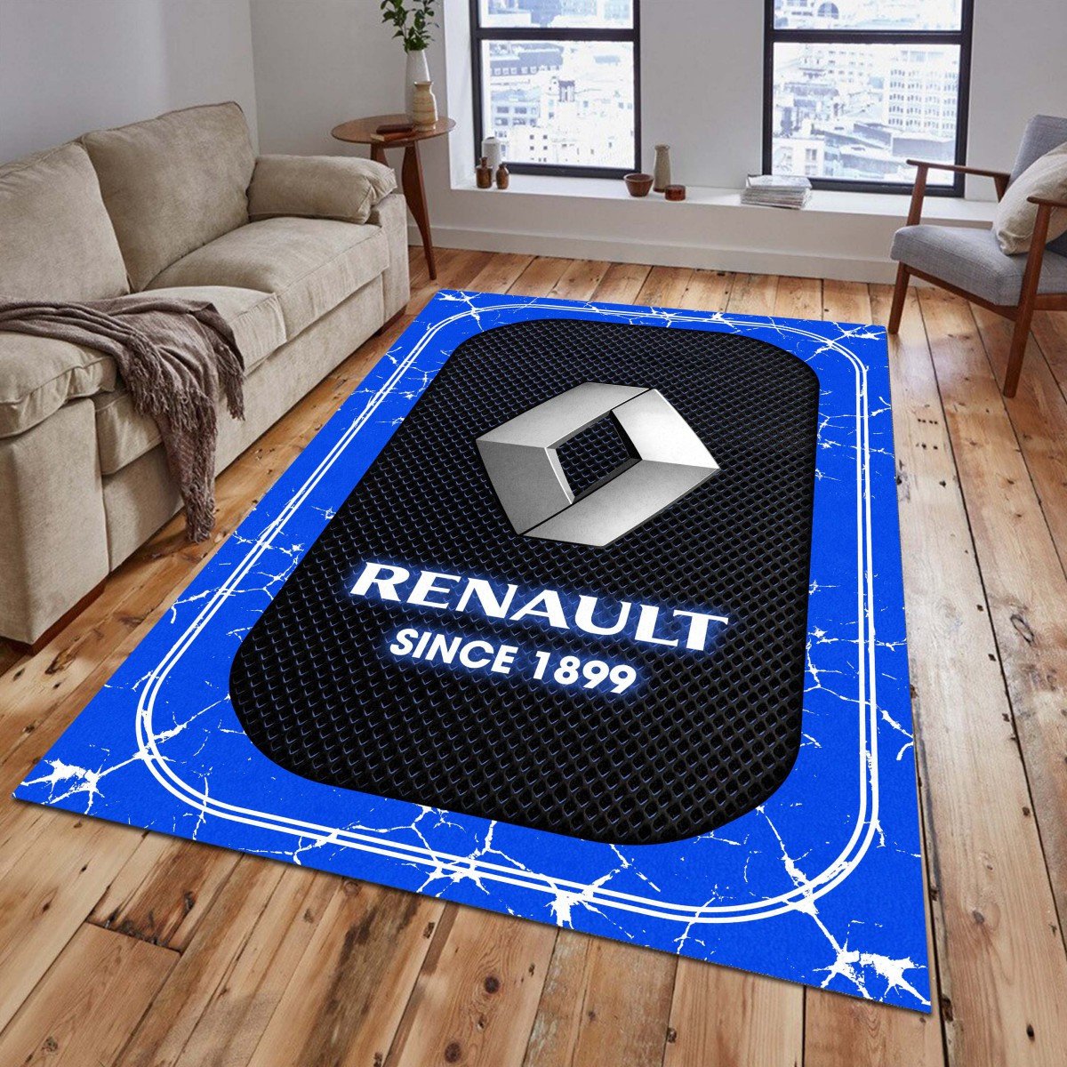 Renault 02 Teppich - Teppich mit Automotiv-Motiv