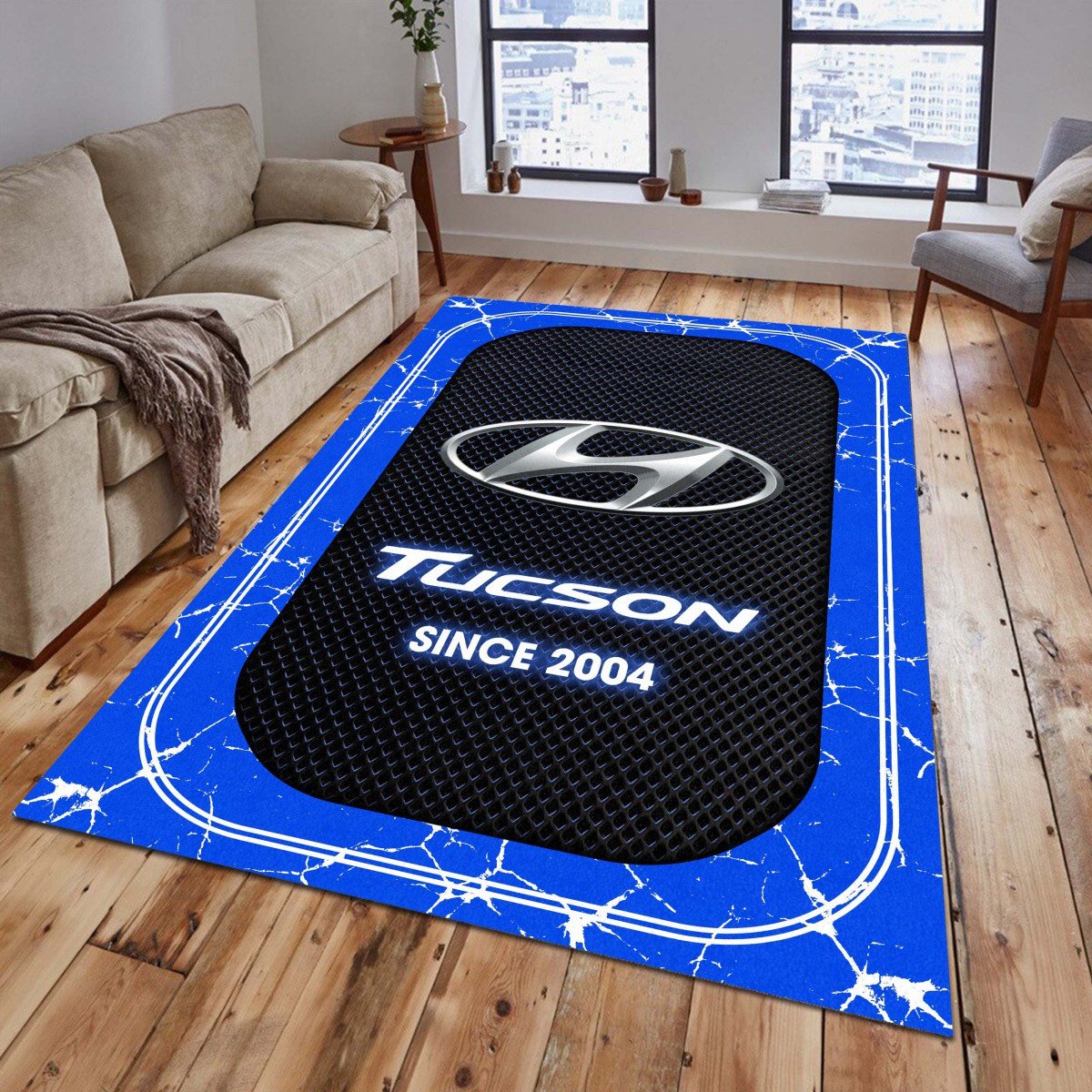 Hyundai Tucson Teppich - Teppich mit Automotiv-Motiv