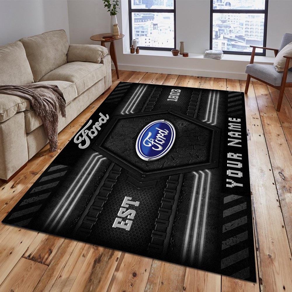 Ford Teppich 2 - Teppich mit Automotiv-Motiv